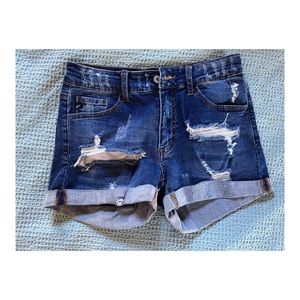 Classic denim shorts, size 27
